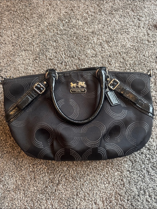 Coach Handbags - Y2K Coach Madison Dotted Op Art Sophia. Style #15935